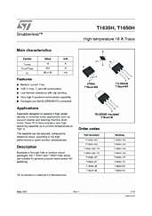 DataSheet T1650H-6I pdf